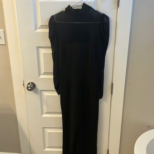 Shein Black and Sheer High Neck Jumpsuit - Size M - NWT